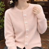 Nicole Bow Cardigan - Lead Product Detail