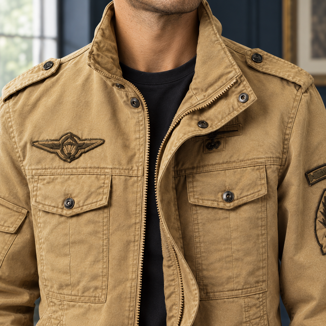 Eldric-West Utility Jacket - Lead Product Detail
