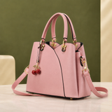 Lucano Cherry Tote - Lead Alternate View