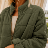 Emilia-Faye Quilted Jacket - Lead Product Detail