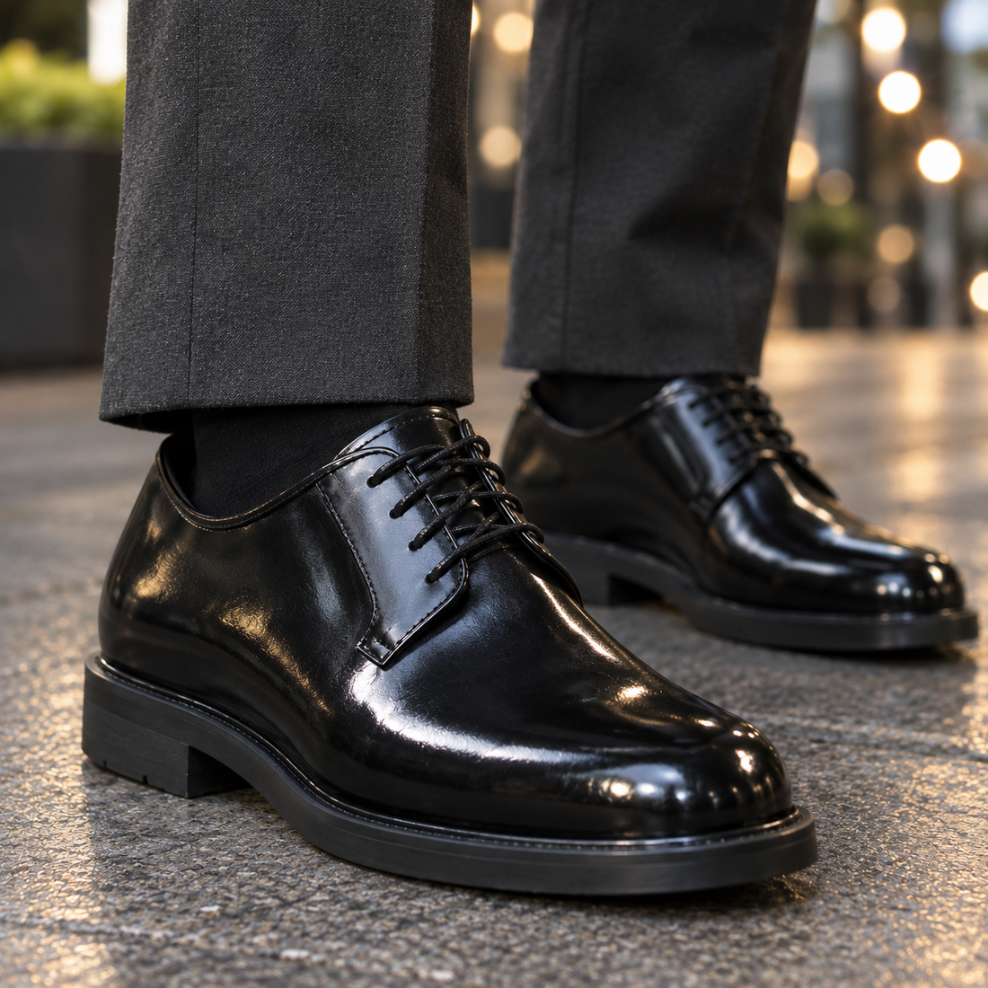 Ridolfi Patent Derby Shoes - Lead Product Detail