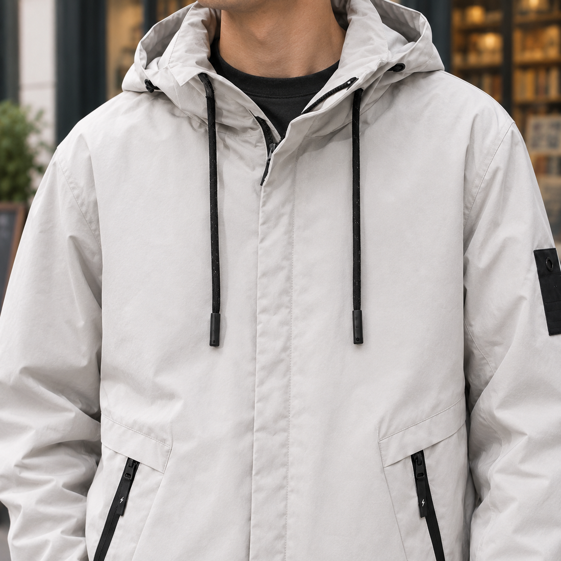 Killian Hooded Jacket - Lead Product Detail