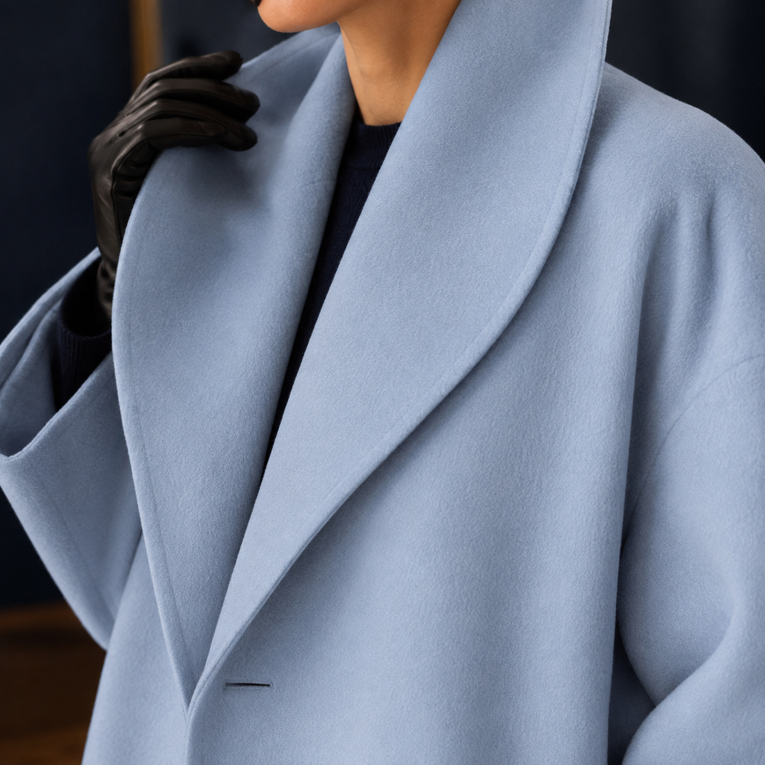 Ottilie-Eve Oversized Coat - Lead Product Detail