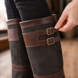 Medici Knee-High Boots - Lead Product Detail
