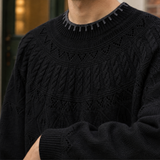 Ellis-Dean Cable Knit Sweater - Lead Product Detail