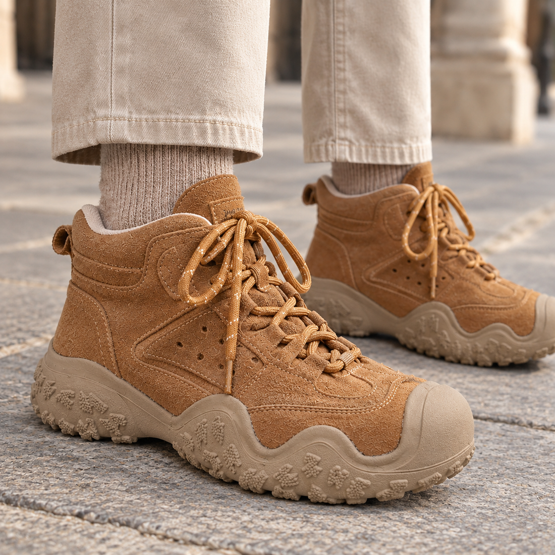Barolo Lace-Up Boots - Lead Product Detail