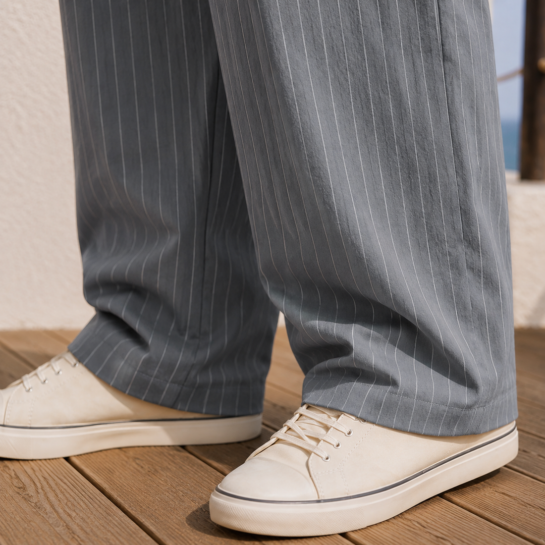 Orson-Miles Pinstripe Pants - Lead Product Detail