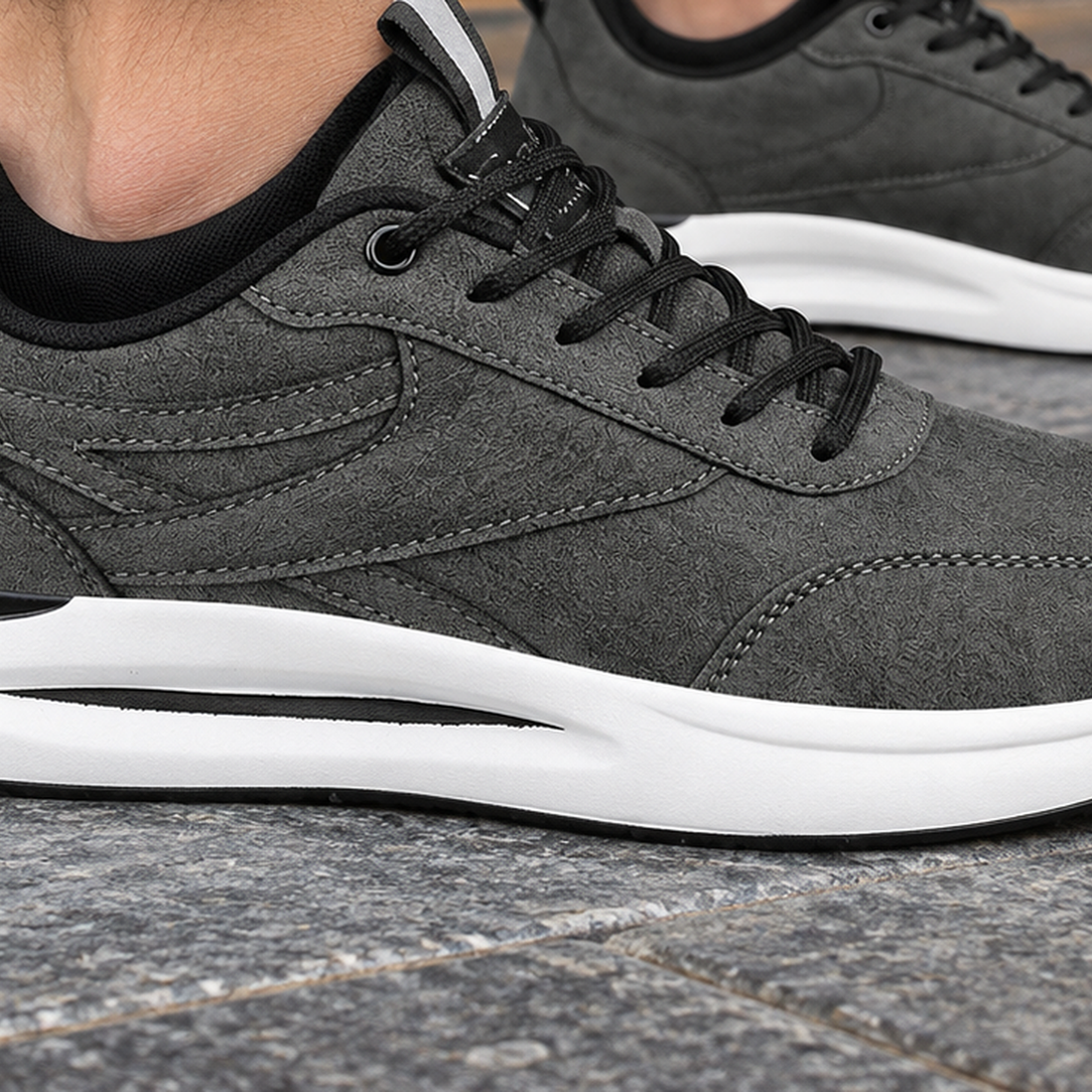 Spinola-Siena Platform Sneakers - Lead Product Detail