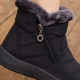 Monza Fur Trim Boots - Lead Product Detail