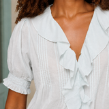 Willa Ruffle Blouse - Lead Product Detail