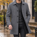 Amos-Wade Wool Coat - Gray