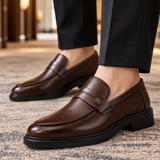 Todaro Leather Loafers - Four Tea