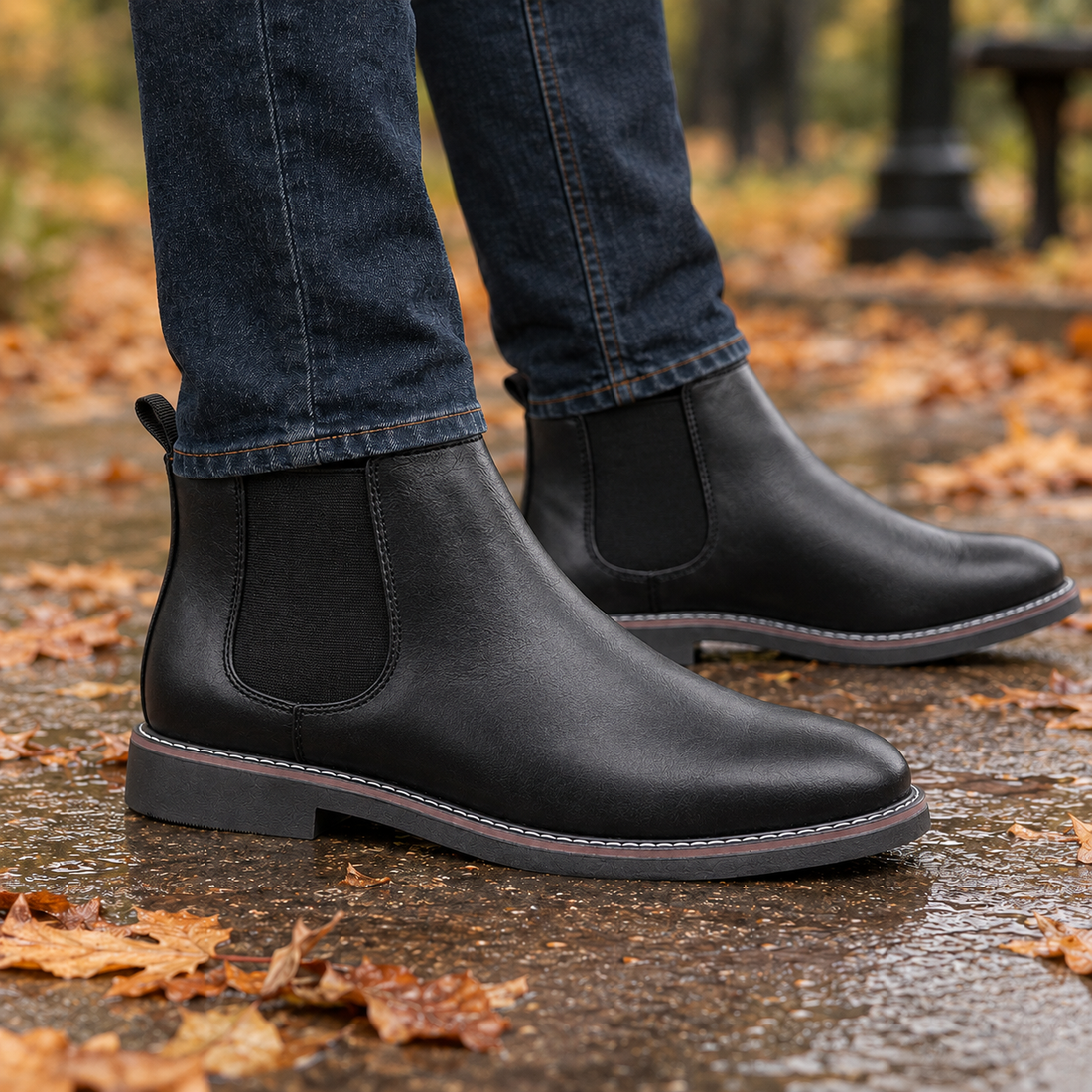 Doria-Torino Chelsea Boots - Black