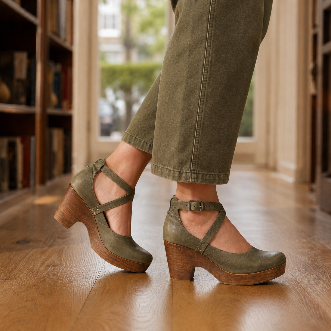 Urbino Orthopedic Sandals - Green