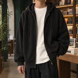 Merrick-Hayes Zip Hoodie Jacket - Black