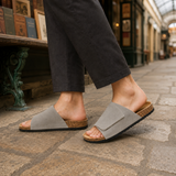 Grosseto Adjustable Sandals - Gray