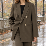 Cassidy-Claire Tailored Blazer - Brown