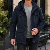 Valentin-Tate Utility Jacket - Navy