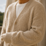 Rupert V Neck Sweater - Lead Product Detail