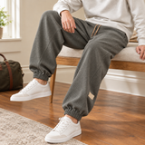 Corwin-Grant Tapered Jogger Pants - Gray