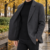 Isaac-Reid Tailored Blazer - Dark Gray