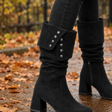 Lodovici-Vita Foldover Boots - Black