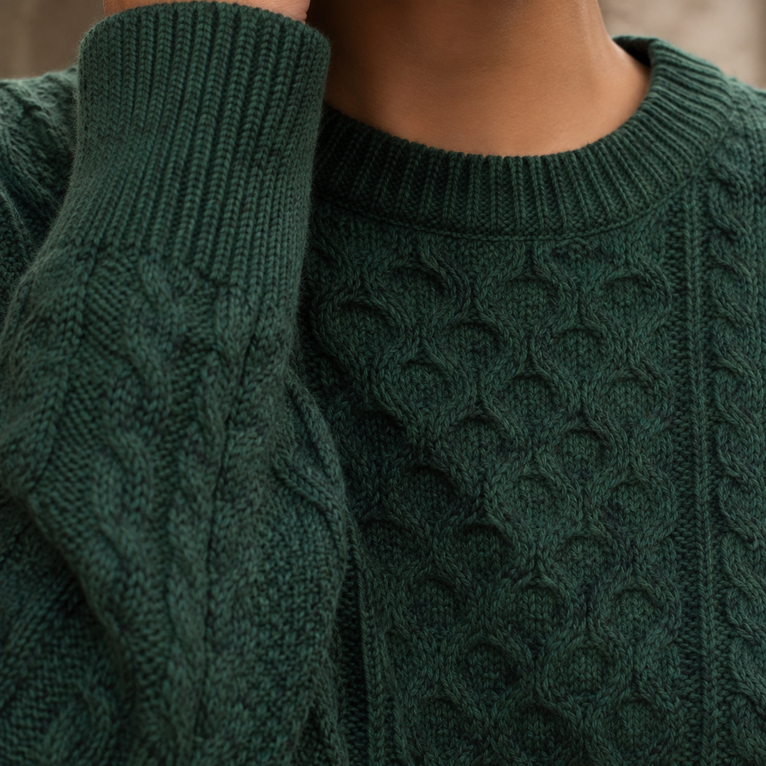 Romy Wool Sweater - Lead Product Detail