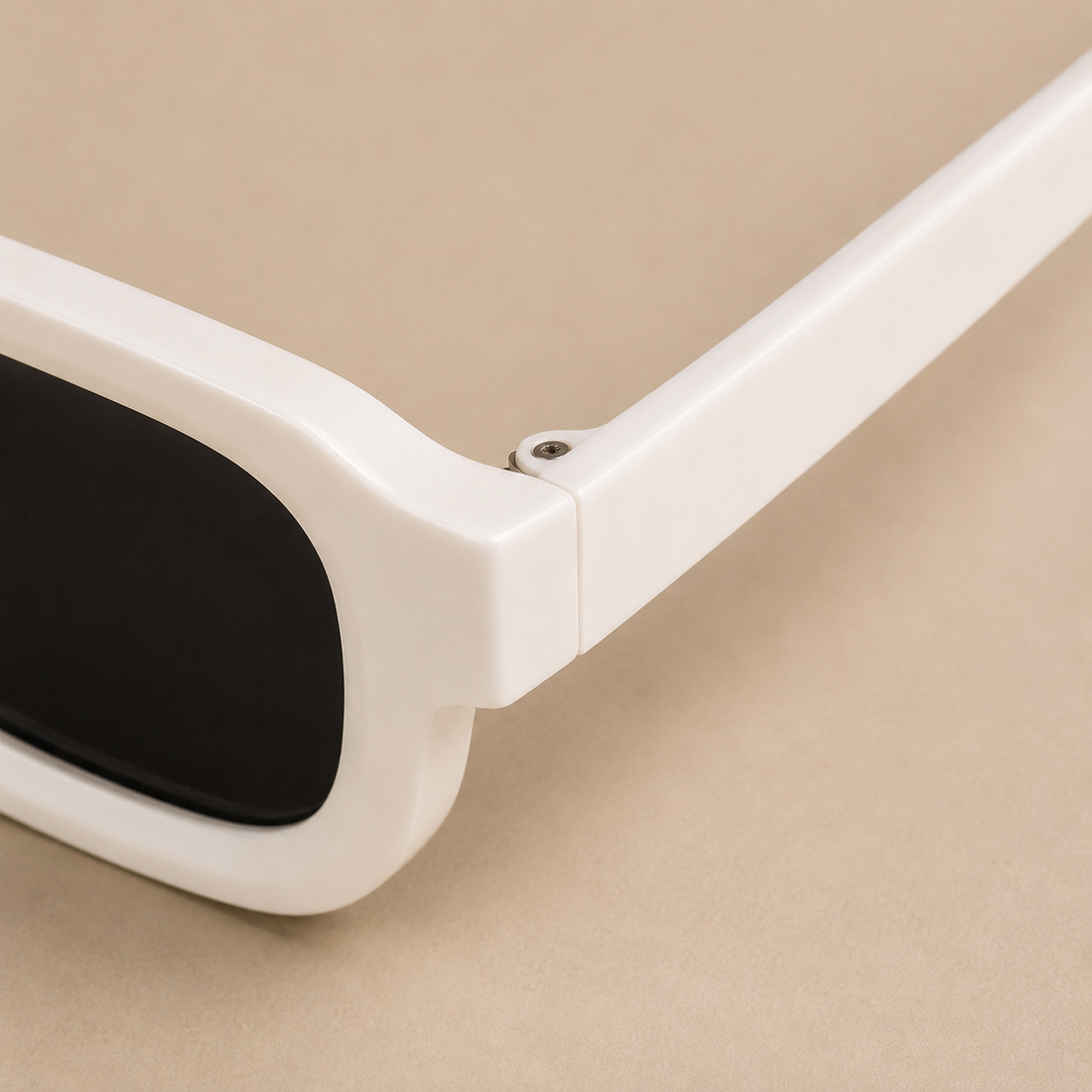Simeon Sculpted Sunglasses - Lead Product Detail