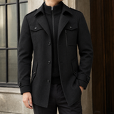 Burnaby-Cole Layered Jacket - Black