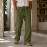 Evander-Flynn Wide Leg Pants - Green