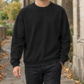 Round Neck-black