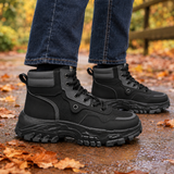 Poggio-Garda Lace Up Boots - Black