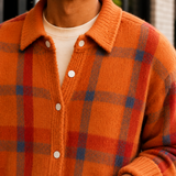 Marcel Plaid Cardigan - Lead Product Detail