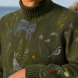 Lucian Turtleneck Sweater - Lead Product Detail