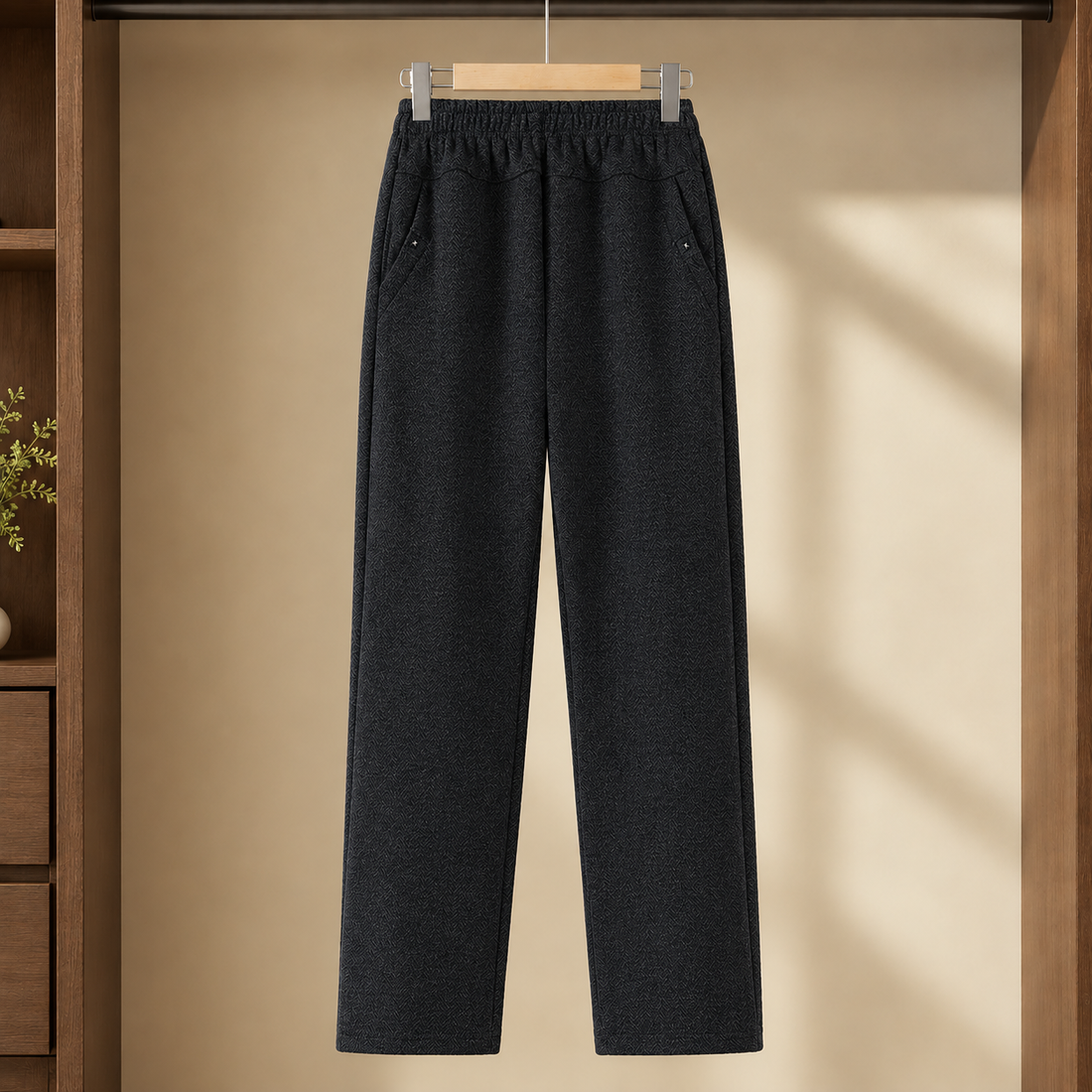 Sabina-Claire Straight Leg Pants - Black