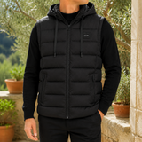 Octavian-Ellis Hooded Puffer Jacket - Black