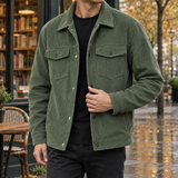 Kasimir-Cole Corduroy Jacket - Army Green