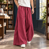Finley-Rhys Wide Leg Pants - Wine Red