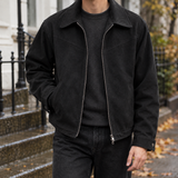 Andrew-Wade Zip Jacket - Black