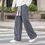 Lewis-West Straight Leg Pants - Gray