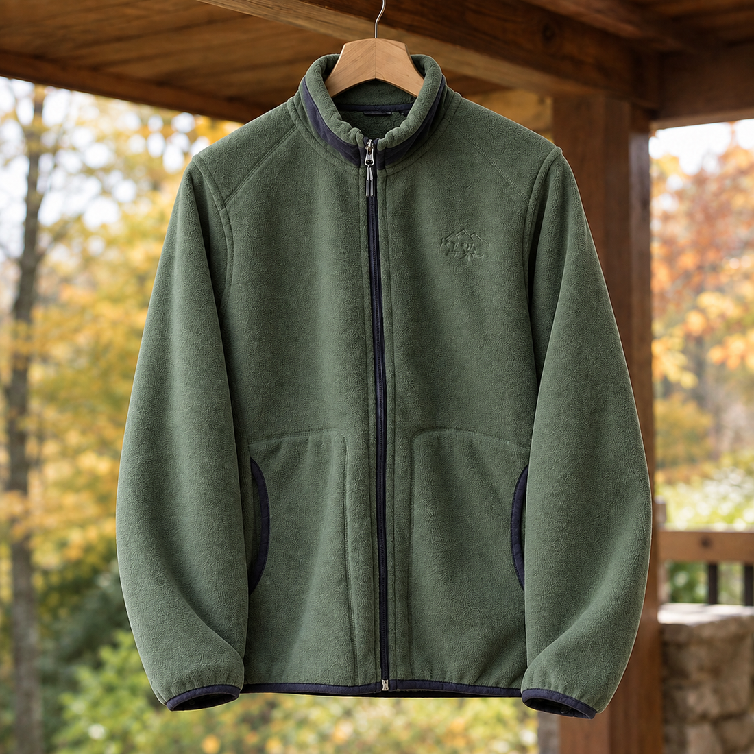 Laurence-Lane Fleece Jacket - Military Green