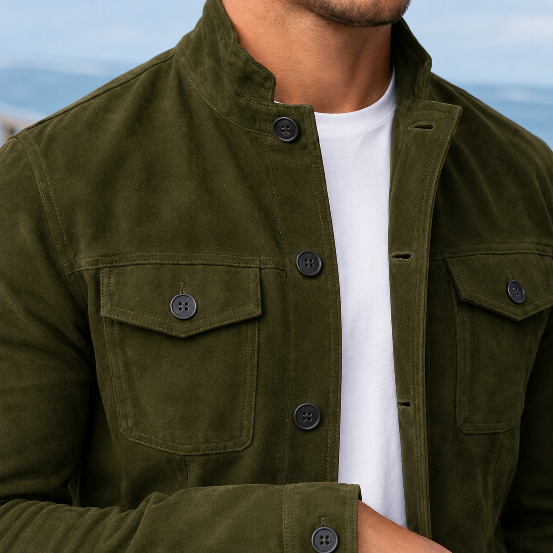 Magnus Military Jacket - Lead Product Detail