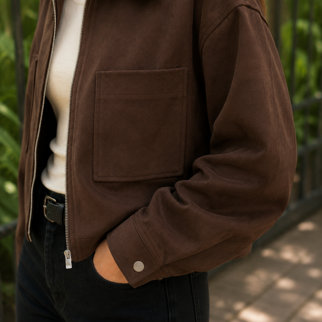 Alina-Jade Utility Jacket - Lead Product Detail