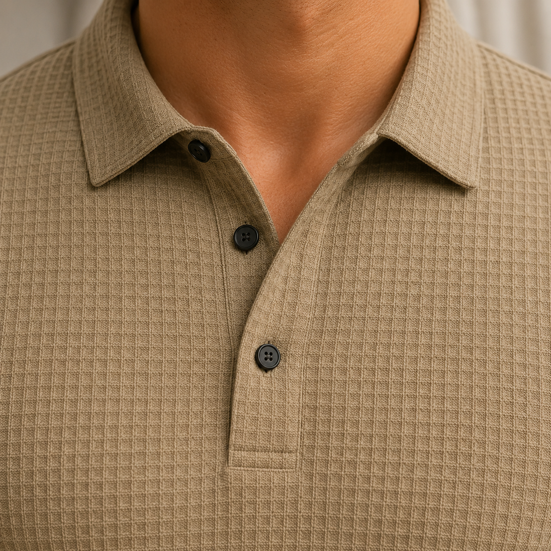 Spencer Textured Polo - Lead Product Detail