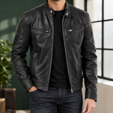 Leopold-Jude Racer Jacket - Black