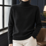 Georgia Turtleneck Sweater - Black