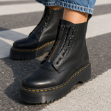 Arezzo Platform Boots - Lead Product Detail