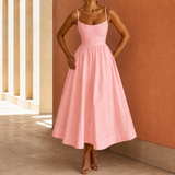 Bianca-Jane Full Skirt Dress - Pink