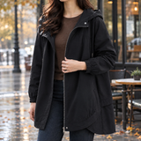 Bernadette-Jade Hooded Jacket - Black