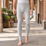 Soren-Grey Cashmere Leggings - Light Gray